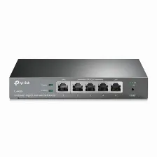 Balanceador Vpn Tp-link Tl-r605, 5 Puertos Gigabit, 1xwan, 2xlan, 2xwan/lan, 1xusb 2.0, Sin Caja